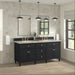 Lorelai 72" Double Vanity, Whitewashed Oak, w/ 3 CM Tajnar Eclos Top