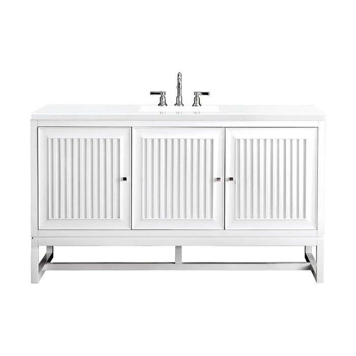 James Martin Vanities Athens 60" Single Bathroom Vanity