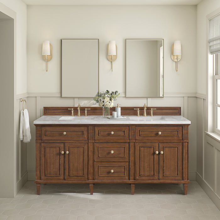James Martin Vanities Lorelai 72" Double Vanity