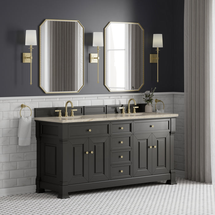 James Martin Vanities Brookfield 72" Double Vanity