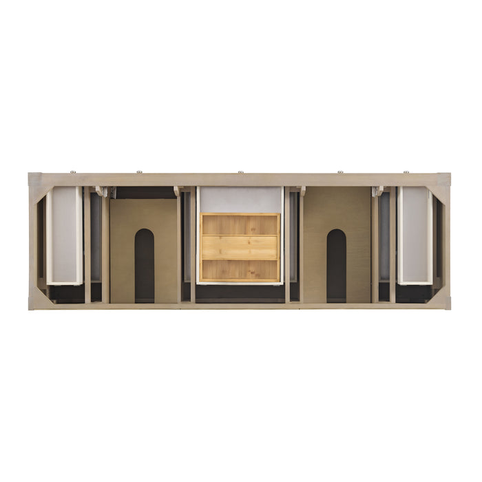 James Martin Vanities Breckenridge 72" Double Vanity
