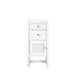 James Martin Athens 15" Base Cabinet w/ Drawers and Left Door