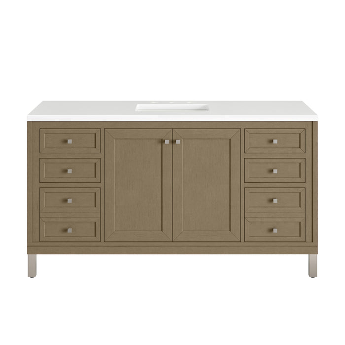 James Martin Vanities Chicago 60" Single Vanity