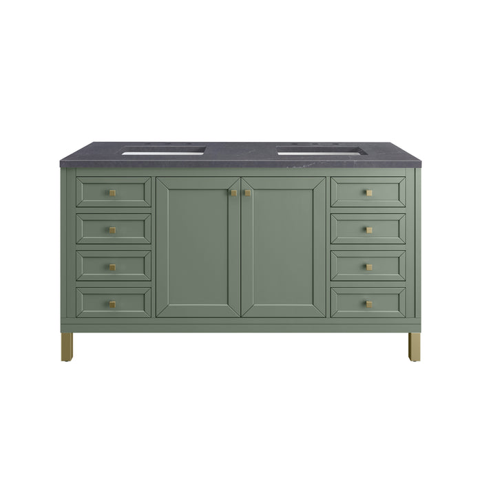 James Martin Vanities Chicago 60" Double Vanity