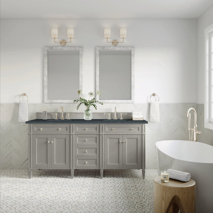James Martin Vanities Brittany 72" Double Vanity