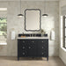 Lorelai 48" Single Vanity, Whitewashed Oak w/ 3 CM Parisien Bleu Silestone Top