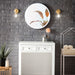James Martin De Soto 30" Countertop Unit in Bright White, shown in a bathroom setting