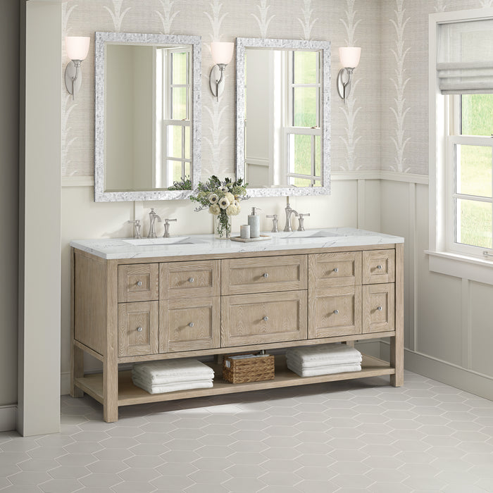 James Martin Vanities Breckenridge 72" Double Vanity