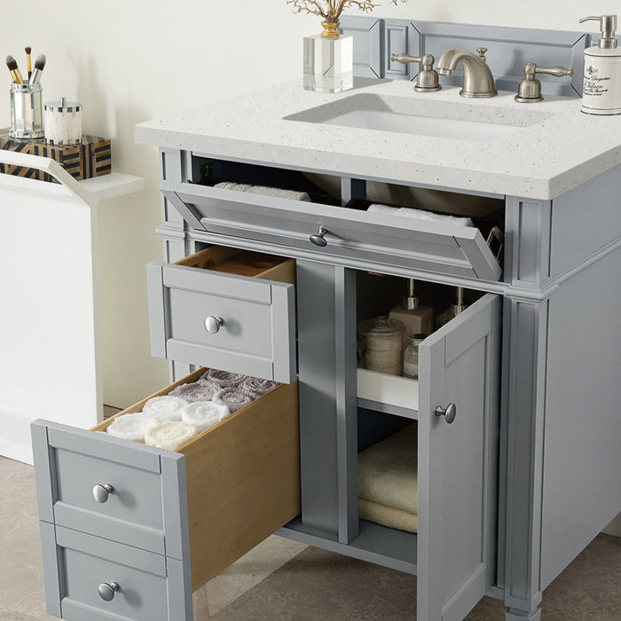 James Martin Vanities Brittany 30" Single Bathroom Vanity