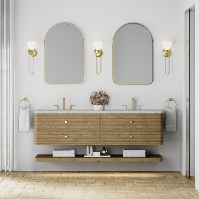 James Martin Vanities Allamari 72" Double Vanity