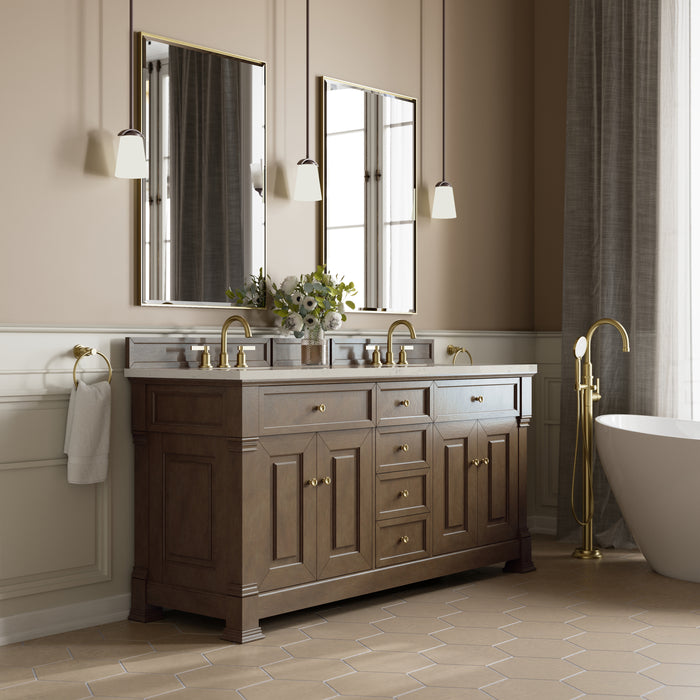 James Martin Vanities Brookfield 72" Double Vanity