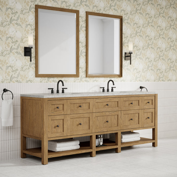 James Martin Vanities Breckenridge 84" Double Vanity