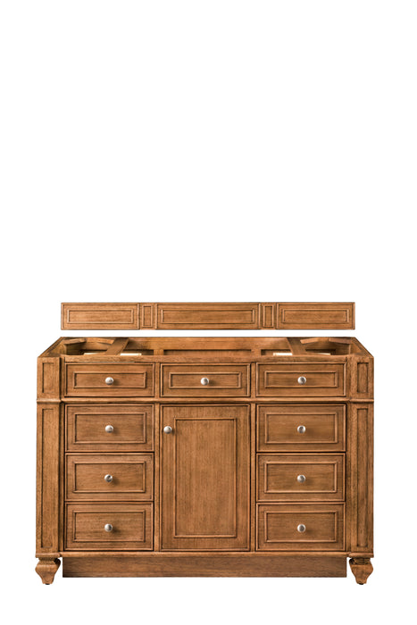 Bristol 48" Single Vanity Cabinet, Bright White