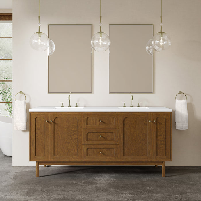 James Martin Vanities Laurent 72" Double Vanity