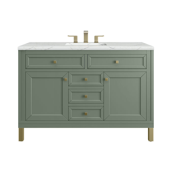 Chicago 48" Single Vanity, Glossy White