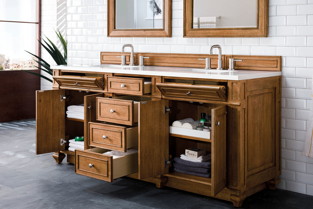 James Martin Vanities Bristol 72" Double Vanity