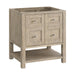 Breckenridge 30" Single Vanity, Whitewashed Oak
