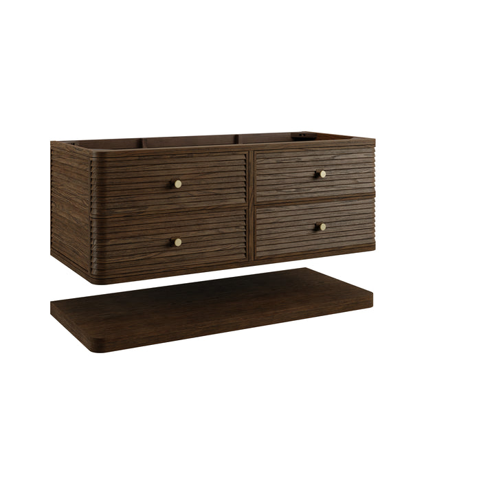 Allamari 48" Single Vanity, Dune Mist w/ 3 CM Tajnar Eclos Top