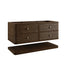 Allamari 48" Single Vanity, Dune Mist w/ 3 CM Tajnar Eclos Top
