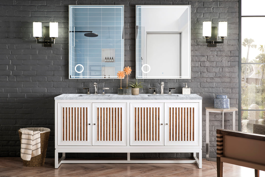James Martin Athens 72" Double Bathroom Vanity