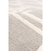 Pasargad Home Edgy Collection Hand-Tufted Bamboo Silk & Wool Area Rug, 5' 0" X 8' 0", Silver pvny-22 5x8