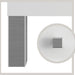 James Martin Part: Chicago Knobs and Legs Set for V48" in Brushed Nickel