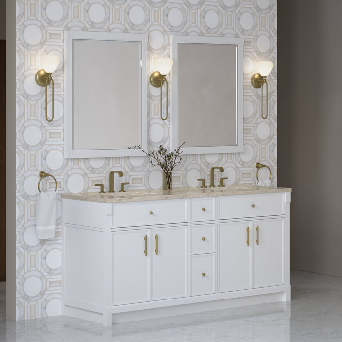 James Martin Vanities Bellshire 72" Double Bathroom Vanity