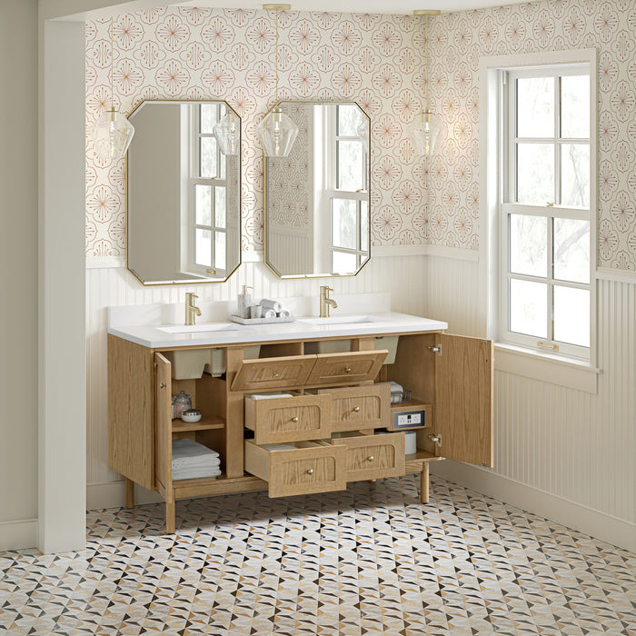James Martin Vanities Laurent 60" Double Bathroom Vanity