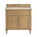 Lorelai 36" Single Vanity, Light Natural Oak, w/ 3 CM Tajnar Eclos Top