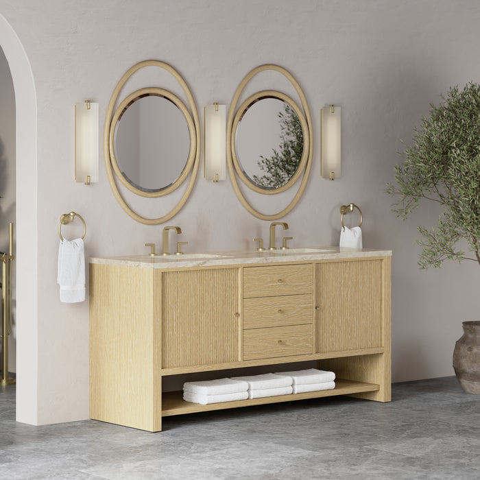 James Martin Vanities Marigot 72" Double Vanity