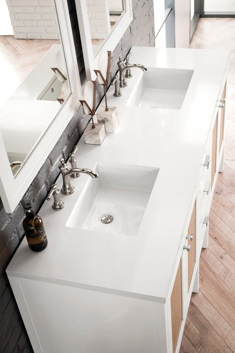 James Martin Vanities Addison 72" Double Vanity