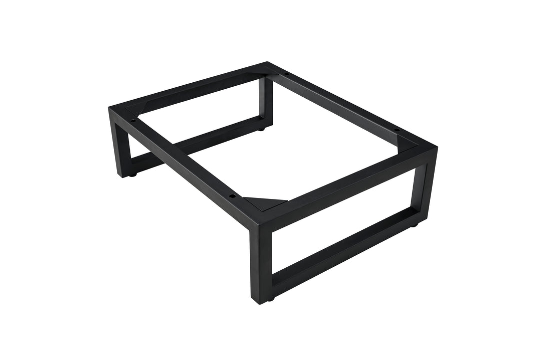Chianti 20" Stainless Steel Base, Matte Black