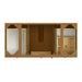 Laurent 48" Single Vanity, Light Natural Oak, w/ 3 CM Siberian Silestone Top