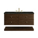 Allamari 48" Single Vanity, Sable w/ 3 CM Siberian Silestone Top w/FreePower Wireless Charger
