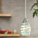 Vines Satin Nickel LED Mini Pendant