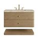 Allamari 36" Single Vanity, Dune Mist w/ 3 CM Tajnar Eclos Top