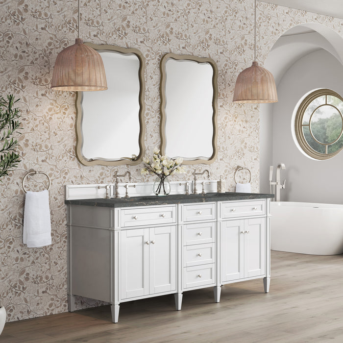 James Martin Vanities Brittany 72" Double Bathroom Vanity