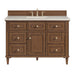 Lorelai 48" Single Vanity, Light Natural Oak w/ 3 CM Ethereal Noctis Silestone Top w/FreePower Wireless Charger
