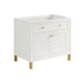 Chicago 36" Single Vanity, Glossy White