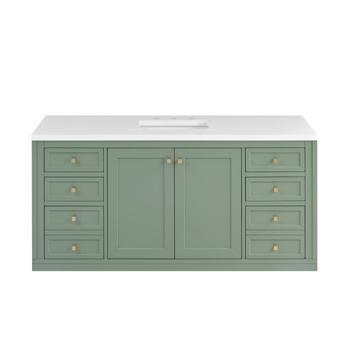 James Martin Vanities Chicago 60" Single Vanity