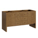 Hudson 60" Single Vanity Cabinet, Honey Oak