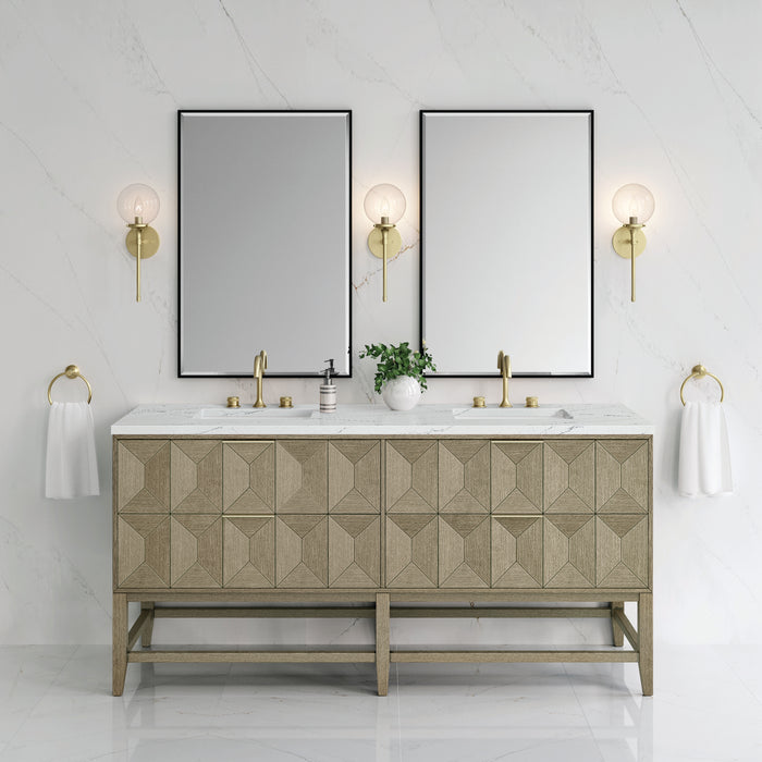 James Martin Vanities Emmeline 72" Double Vanity
