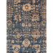 Pasargad Home Transitional Collection Hand-Knotted Blue Bsilk & Wool Area Rug- 8' 0" X 9'10" VASE-1946 8x10