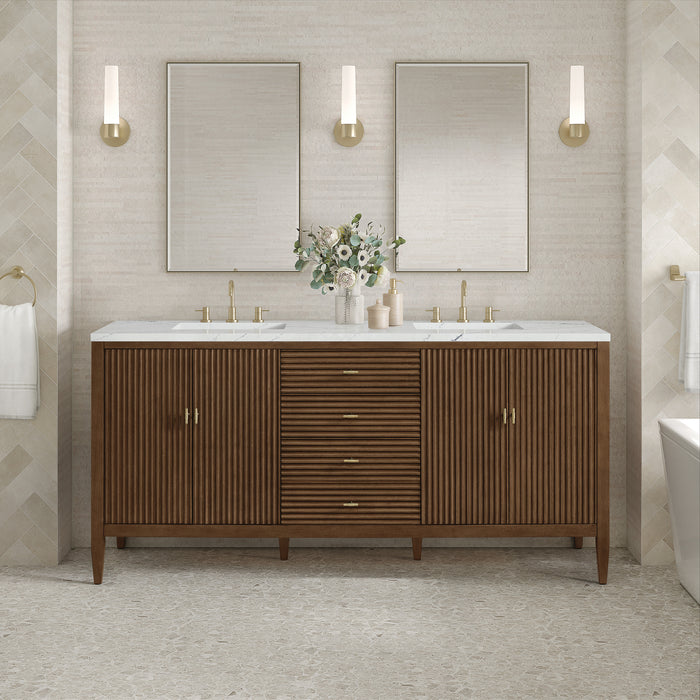 James Martin Vanities Myrrin 72" Double Vanity