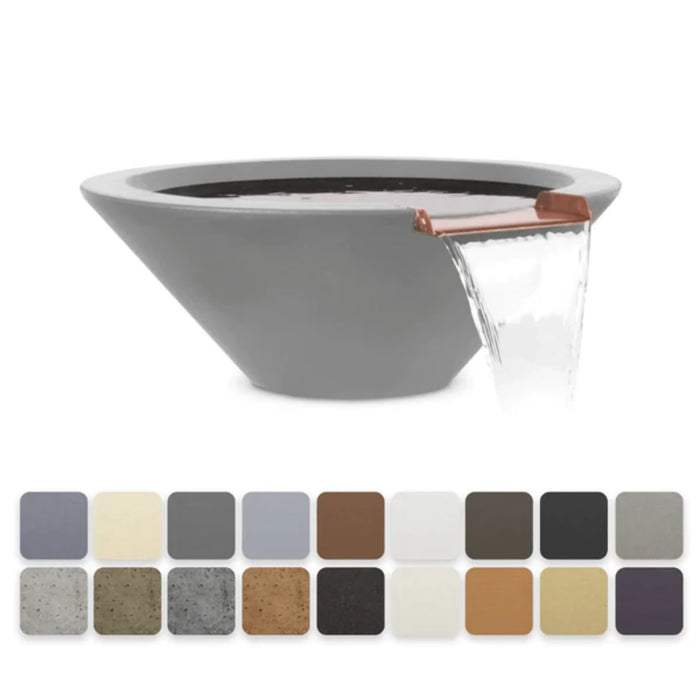 The Outdoor Plus 48" Cazo GFRC Water Bowl