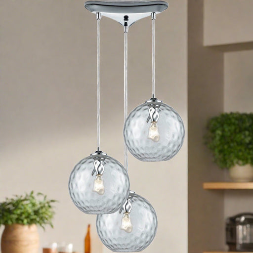 Watersphere Polished Chrome Mini Pendant