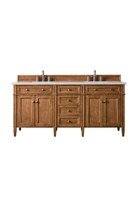 Brittany 72" Double Vanity Cabinet, Victory Blue
