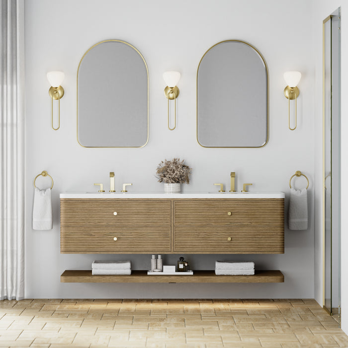 James Martin Vanities Allamari 72" Double Vanity
