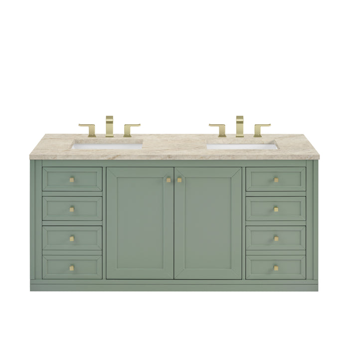 James Martin Vanities Chicago 60" Double Vanity