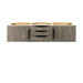 James Martin Columbia 59" Double Wall Mount Vanity